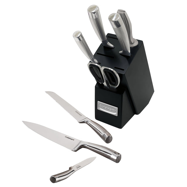 Cuisinart German Stainless-steel Knife Block Set, 9-pieces A3