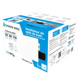 Dewstop Selectable 50-80-110 CFM Bathroom Exhaust Fan with Humidity Sensing Switch