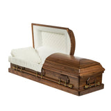 Walker Casket - Woodington Solid Wood Casket - Expedited shipping