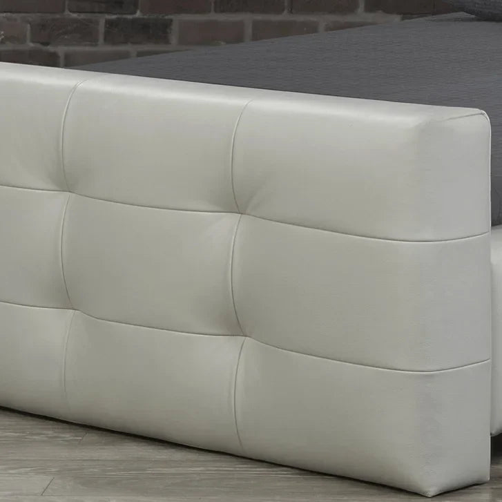 Venice Top Grain Leather Bed
