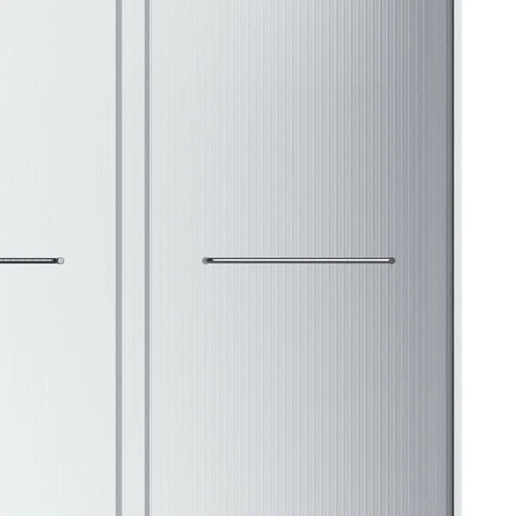 Appollo Geneva 36 in. × 48 in. Right Corner Shower Kit in Chrome