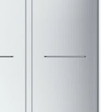 Appollo Geneva 36 in. × 48 in. Right Corner Shower Kit in Chrome