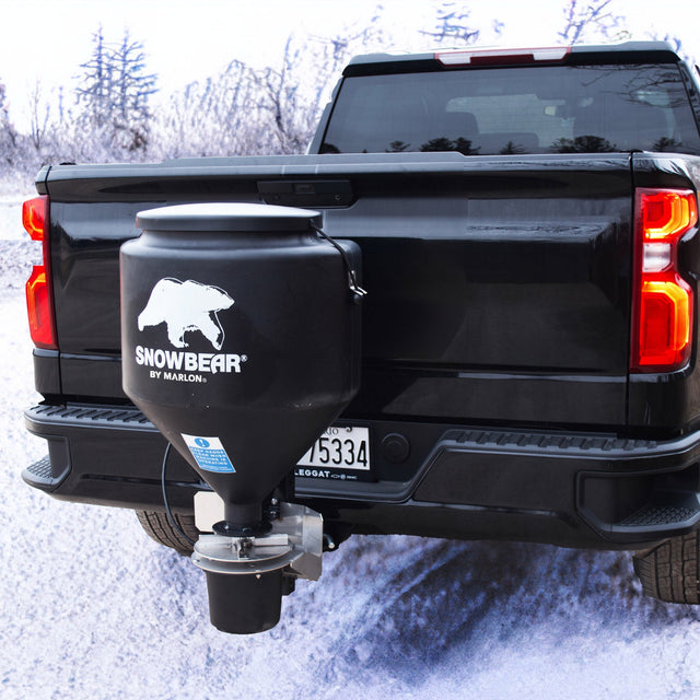 Snowbear Hitch-Mounted Salt Spreader D9