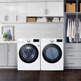 LG Laundry Bundle 5.2 cu ft. Front Load Washer and 7.4 cu ft. Gas Dryer