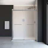 Appollo Geneva 36 in. × 48 in. Right Corner Shower Kit in Chrome