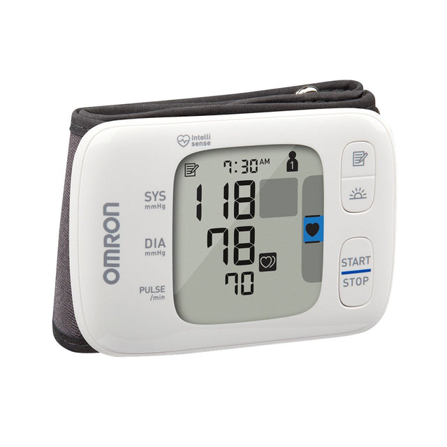 Omron BP4350 Gold Wrist Blood Pressure Monitor with Wireless Bluetooth Smart Technology J5