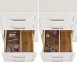 Studio Bathe Thomson II Vanity in White Finish with Engineered Stone Countertop