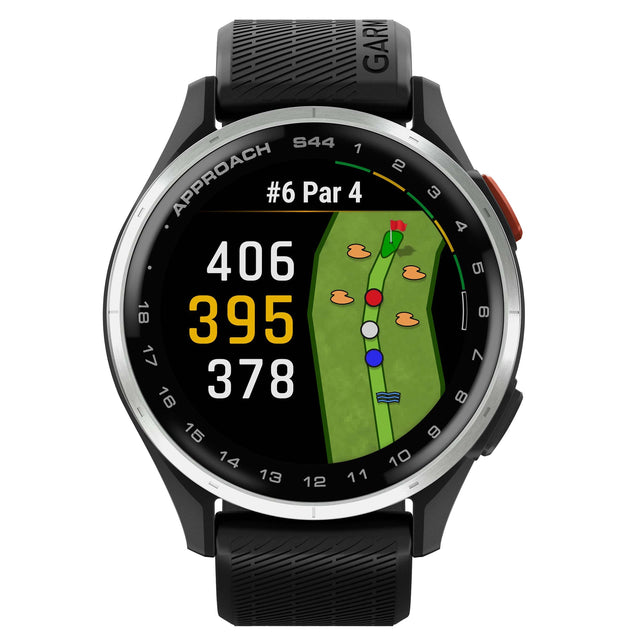 Garmin Approach S44 GPS Golf Watch, Includes USB-C and USB-A Charging Cables P0