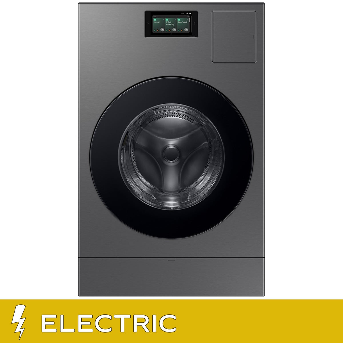 Samsung Bespoke 27 in. 6.1 cu ft. Stainless Steel All-in-one Front Load Washer and Dryer Combo