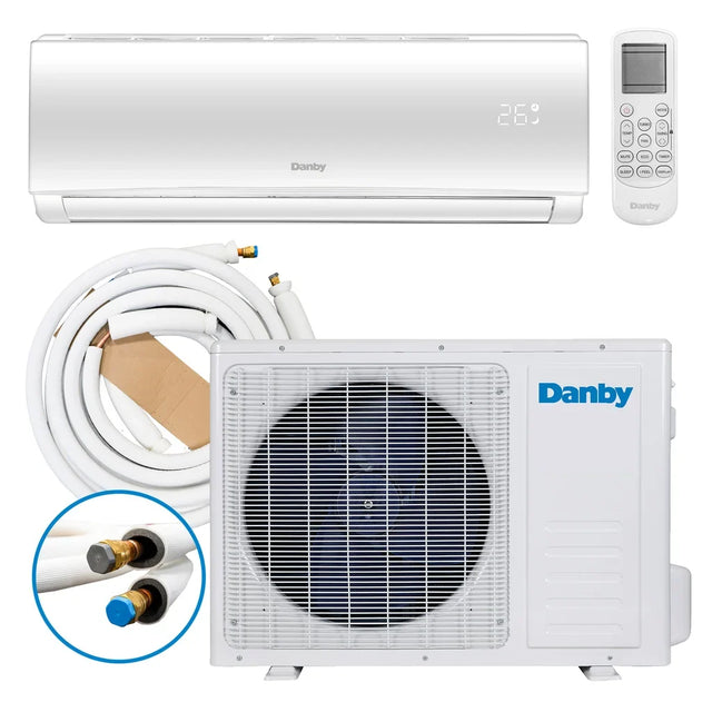 Danby 18,000 BTU SACC Quick Connect Mini-Split Air Conditioner with Heat Pump and Variable Speed Inverter Y0