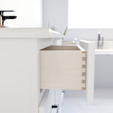 VanGo Willow Vanity in White with Quartz Countertop