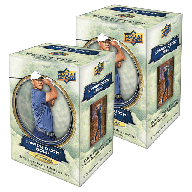 Upper Deck Golf Trading Card Blaster Box 2-pack V5