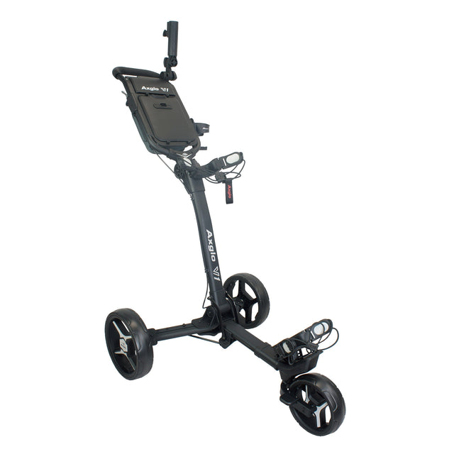 Axglo V1 3 Wheel Lightweight Golf Push Cart D7