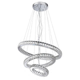 3 Tier Dimmable Crystal Chandelier