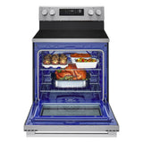 LG 30 in 6.3 cu ft. Stainless Steel Electric Freestanding Range with True Convection and Air Fry