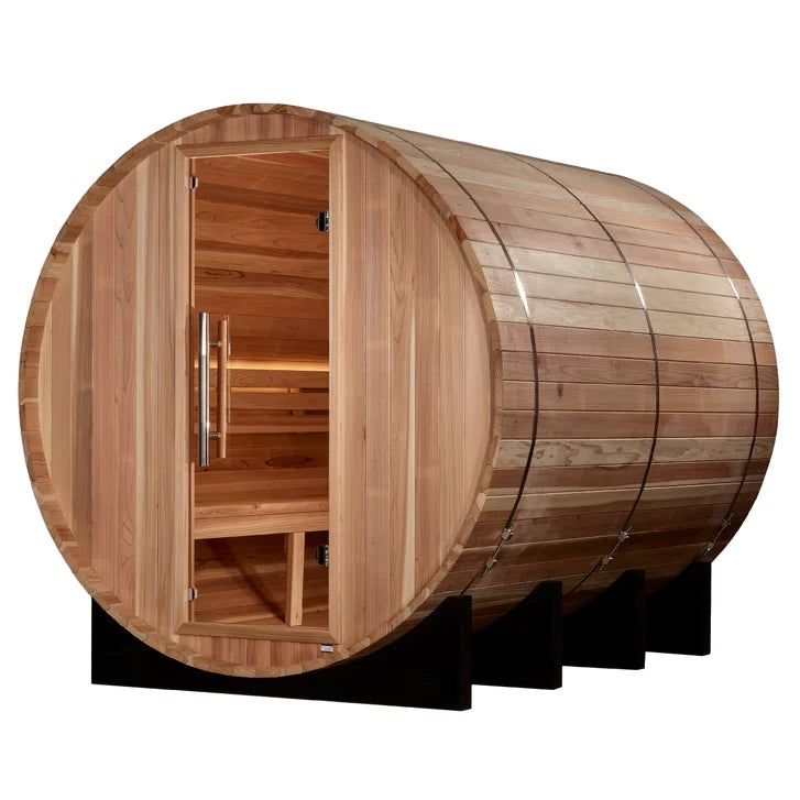 Golden Designs Klosters 6-person Barrel Steam Sauna