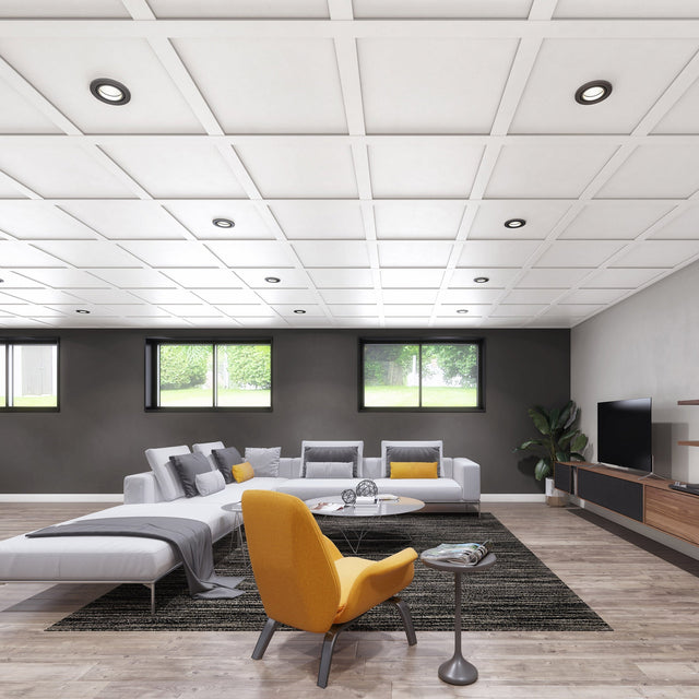 Embassy Plus Suspended Ceiling Kit Covering 60 square feet T1
