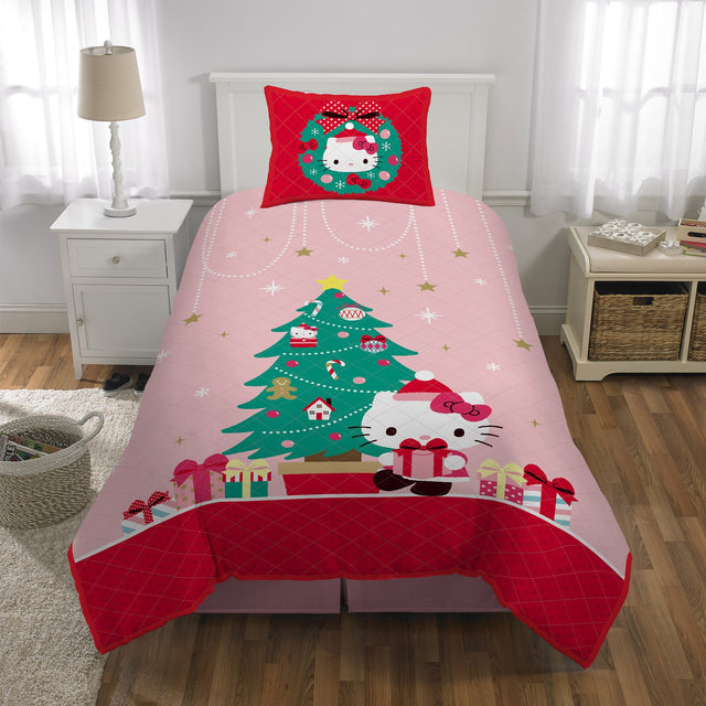 Hello Kitty Quilt Set, 2-piece N1