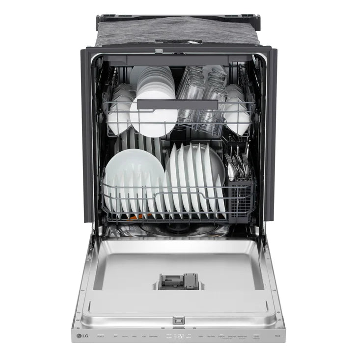 LG 24 in. Stainless Steel FlushFit Top Control Dishwasher with AutoVentDry