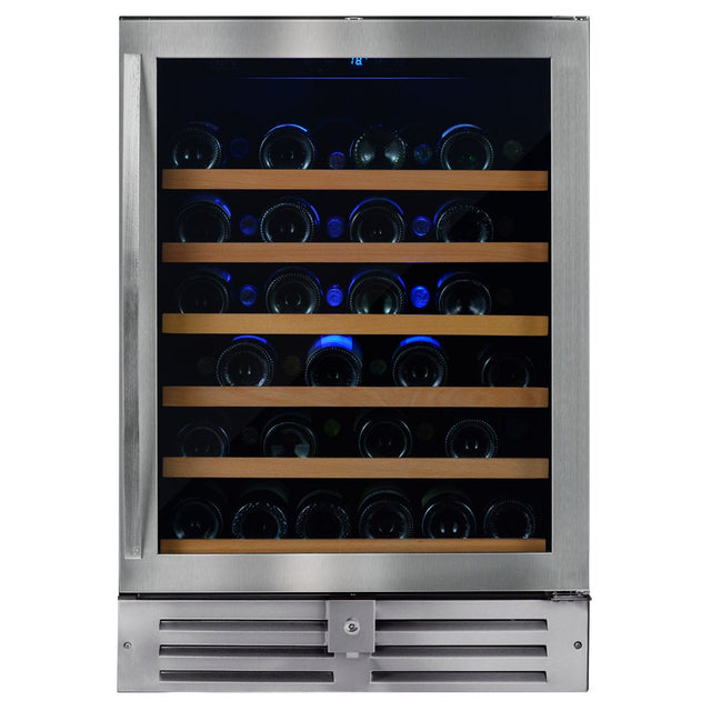 Wine Cell'R 46-bottle Built-in Single Zone Stainless-steel Wine Cellar A3