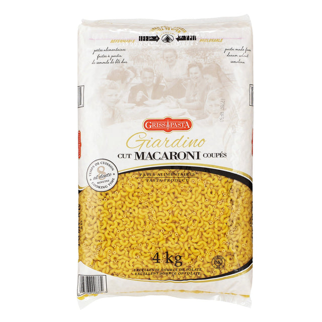 Griss Pasta Giardino Macaroni, 4 kg C1