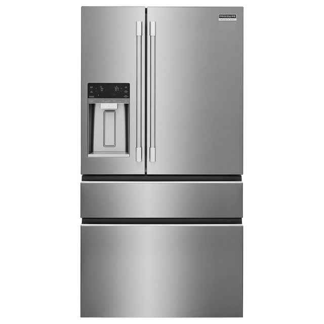 Frigidaire Professional 36 in. 26 cu ft. Stainless Steel French Door Refrigerator with Exterior Ice and Water Dispenser V3