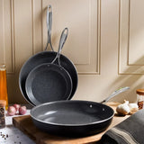 HENCKELS - Capri Ceramic Non-stick Skillet Set, 3-pieces