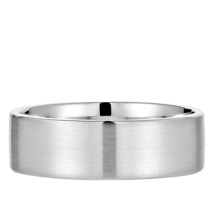 Classic Platinum Men's Wedding Band