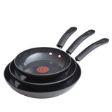 T-fal Ceramic Non-Stick Skillet Set, 3-pieces