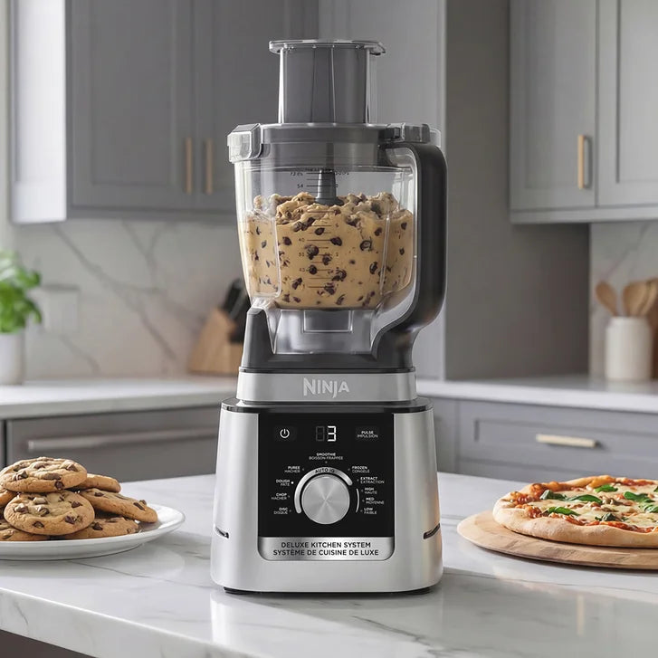 Ninja Deluxe Blender & Kitchen System with 88-oz. (2.6 L) Pitcher, 9-Cup Processor & Auto-iQ