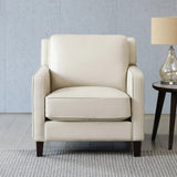 Prospera Home West Park Top-grain Leather Sofa and 2 Chairs
