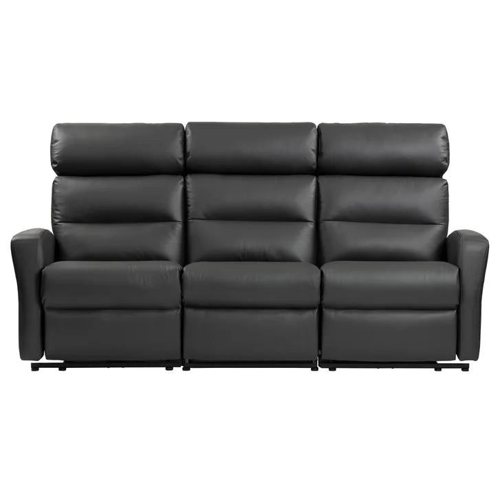 Simply Comfort Power Reclining Sofa, Dark Grey
