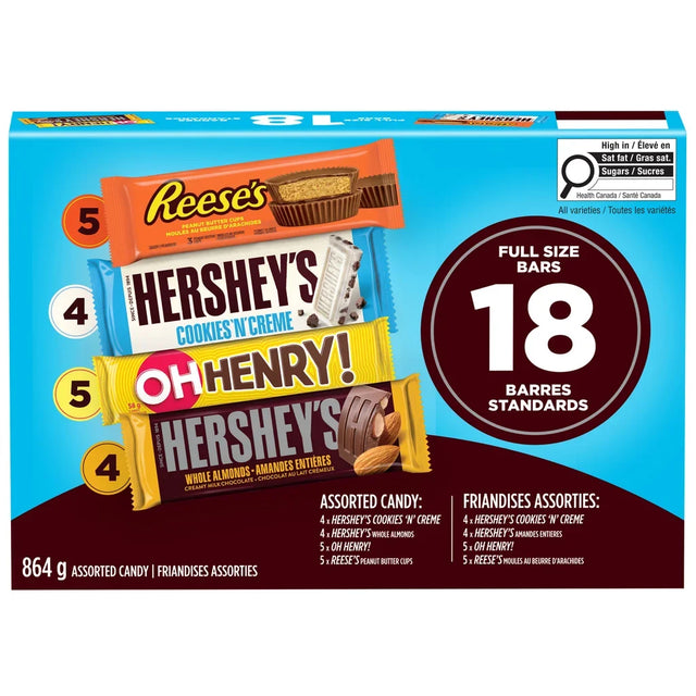 Hershey's Assorted Candy, 864 g H4