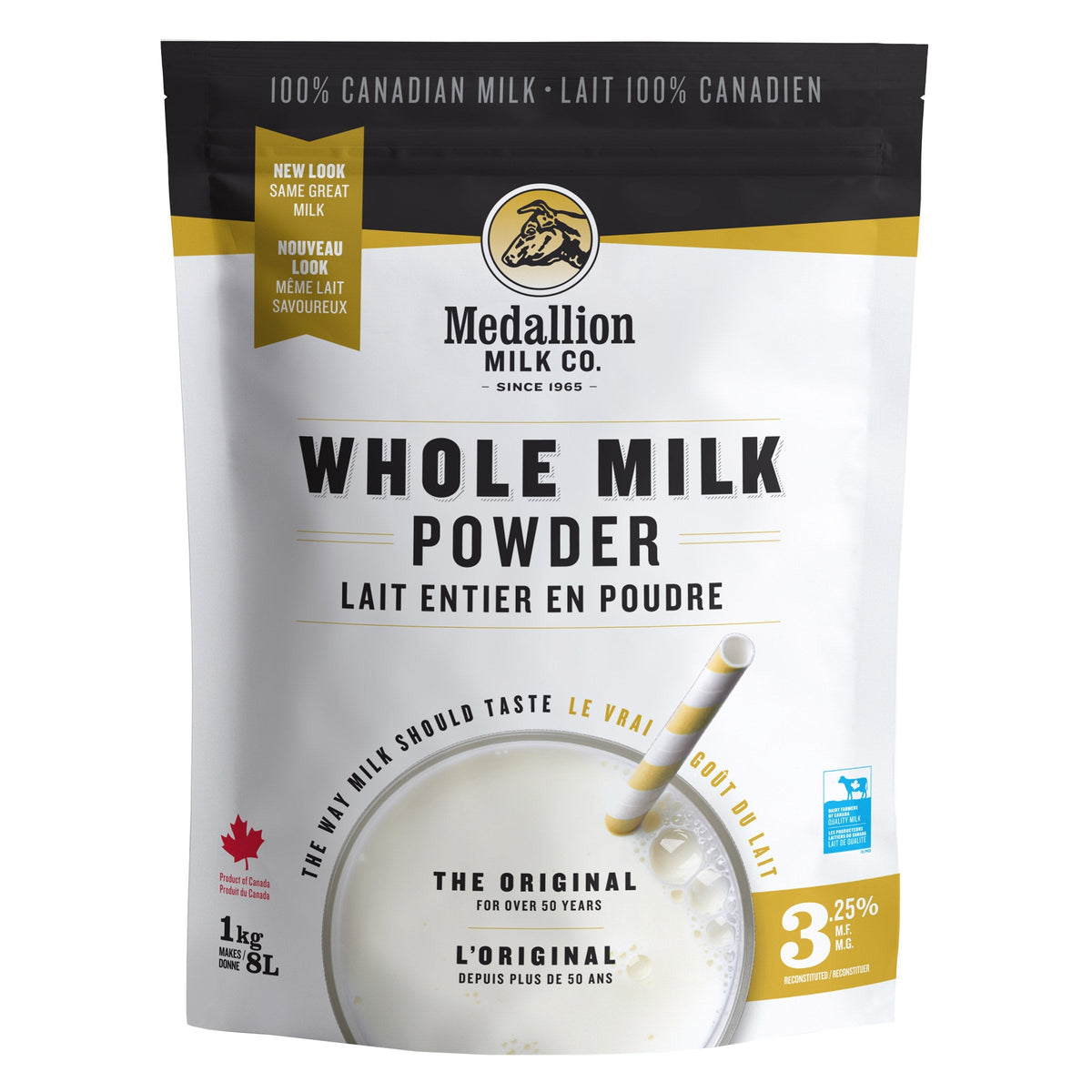 Medallion Milk Co. Whole Milk Powder, 1 kg