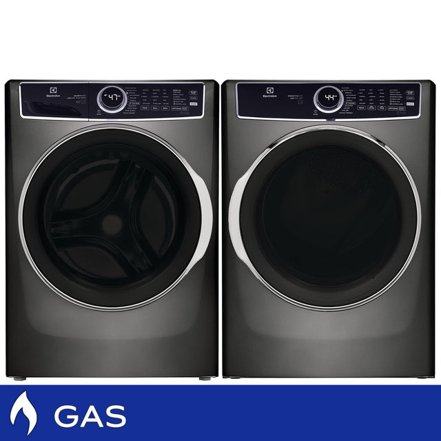 Electrolux 6 Series Laundry Bundle 5.2 cu ft. Front Load Washer and 8.0 cu ft. Gas Dryer L1