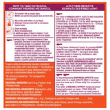 Metamucil 4 in 1 MultiHealth Fibre Supplement Powder Sugar-Free, Orange, 2 x 114 doses