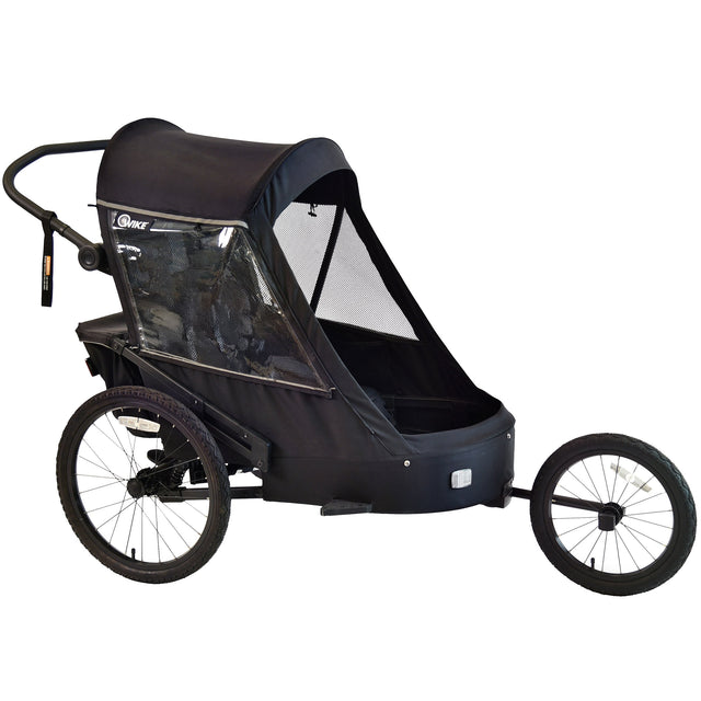 Wike Premium Suspension Bike Trailer - Includes Stroller and Jogger Kits K8
