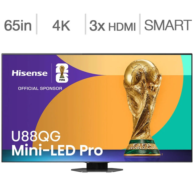 Hisense 65" Class - U88QG Series - 4K QLED Mini LED Pro TV W3