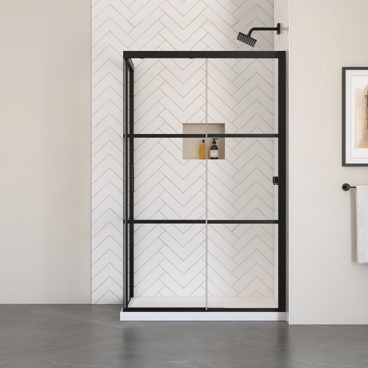 Appollo Bradford Shower Kit in Matte Black