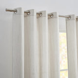 Bon Luxe Hogan Collection Light Filtering Curtain Panel, 2-panel