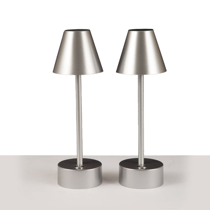 Luminus LED Rechargeable Ambiance Table Lamp, 4-pack