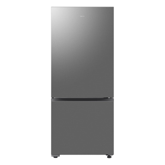 Samsung 28 in. 15 cu ft. Stainless Steel Counter Depth Bottom-Mount Refrigerator with Reversible Door X7
