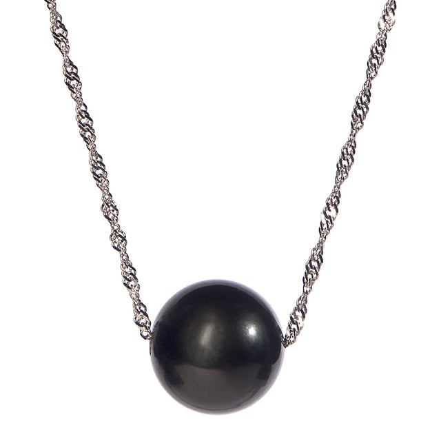 10 - 11 mm Cultured Tahitian Pearl Pendant Y3