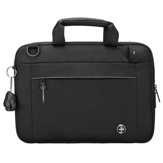 Swiss Digital Bolligen Black 16 in. Laptop Sleeve B3