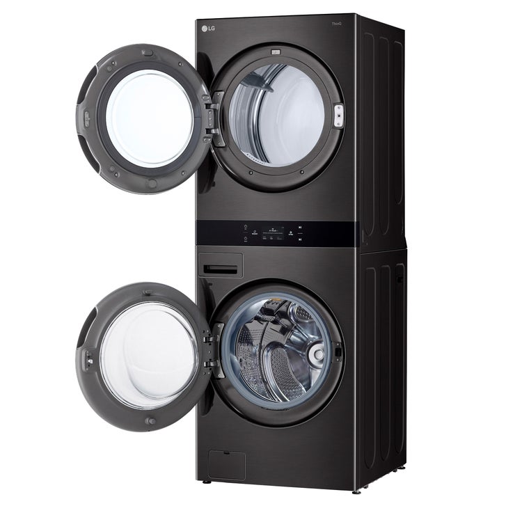 LG WashTower Single Unit Front Load 5.8 cu. ft. Washer And 7.4 cu. ft. Dryer with AI Advanced Washing And Auto Dispense