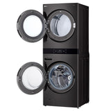 LG WashTower Single Unit Front Load 5.8 cu. ft. Washer And 7.4 cu. ft. Dryer with AI Advanced Washing And Auto Dispense