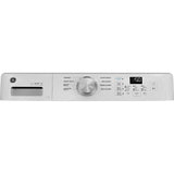GE 28 in. 5.3 cu ft. IEC White Front Load Washer with UltraFresh Vent System