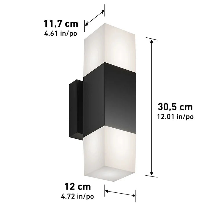 Artika Lennox Indoor/Outdoor LED Wall Sconce