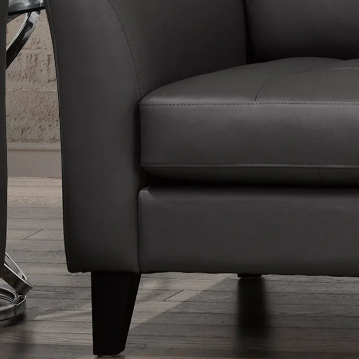 Sublime Top-grain Leather Sofa and Loveseat