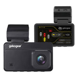 GekoGear Orbit D220 Dual Dashcam with Driver Assist Functions